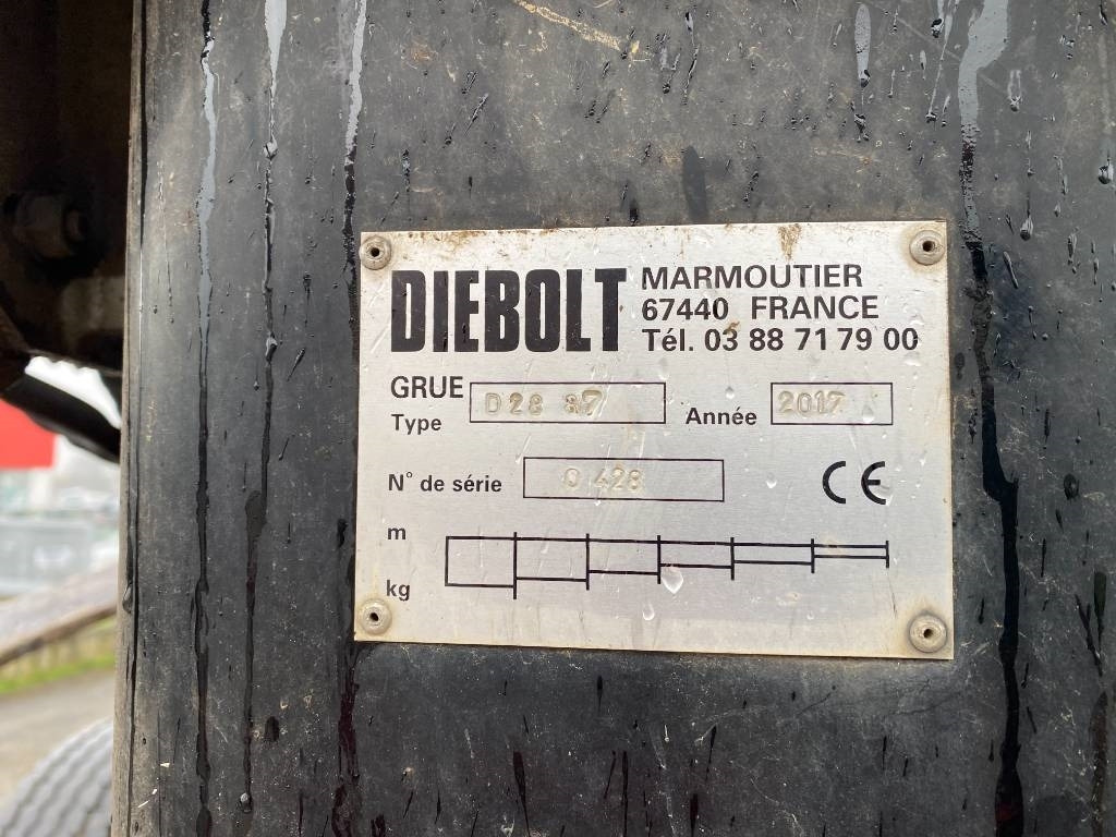 Tovornjak za prevoz lesa Volvo FH 660 RETARDER /DIEBOLT D2887 2017 endommagé: slika 18