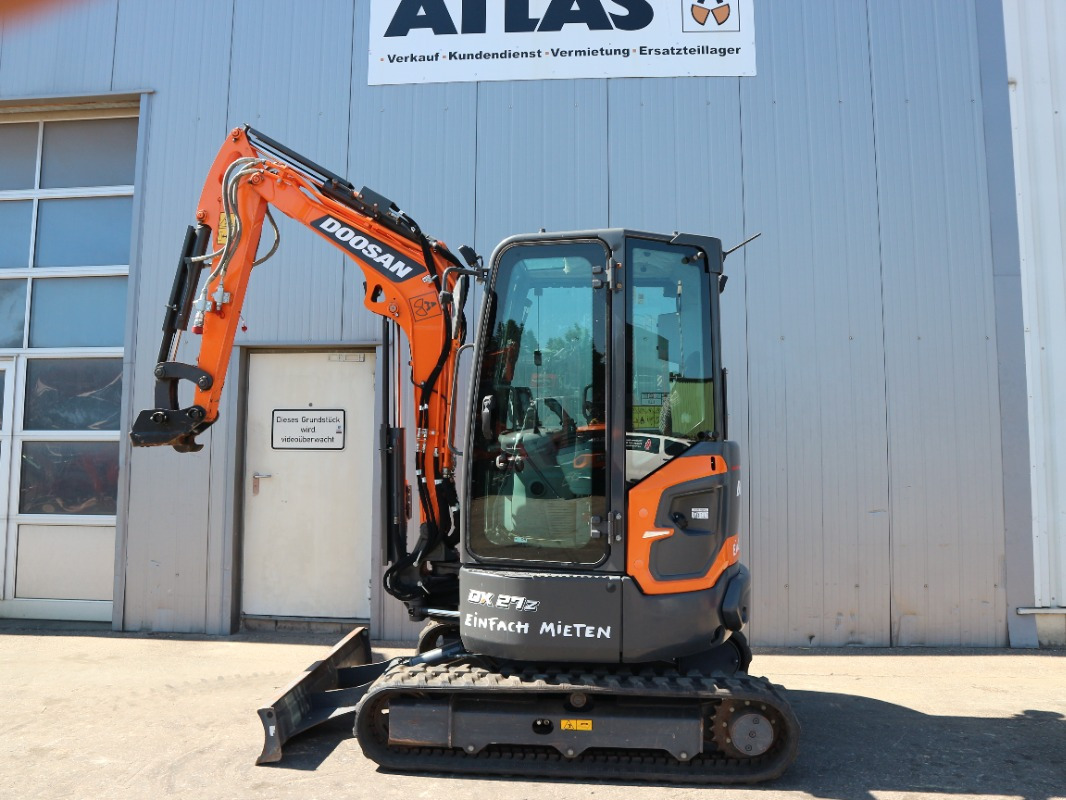 Doosan DX27Z-7 - Mini bager: slika 2 Doosan DX27Z-7 - Mini bager: slika 2