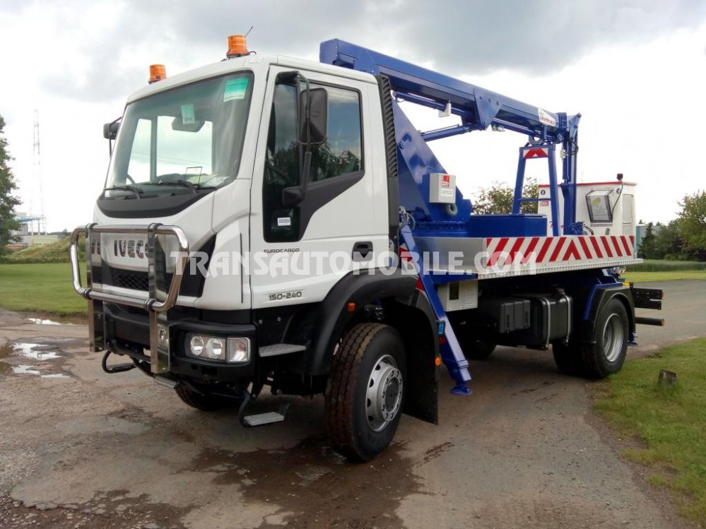 Iveco Eurocargo ML150E24W 5.9L Diesel NACELLE - 4x4 - Dvižna ploščad montirana na tovornjak: slika 2 Iveco Eurocargo ML150E24W 5.9L Diesel NACELLE - 4x4 - Dvižna ploščad montirana na tovornjak: slika 2