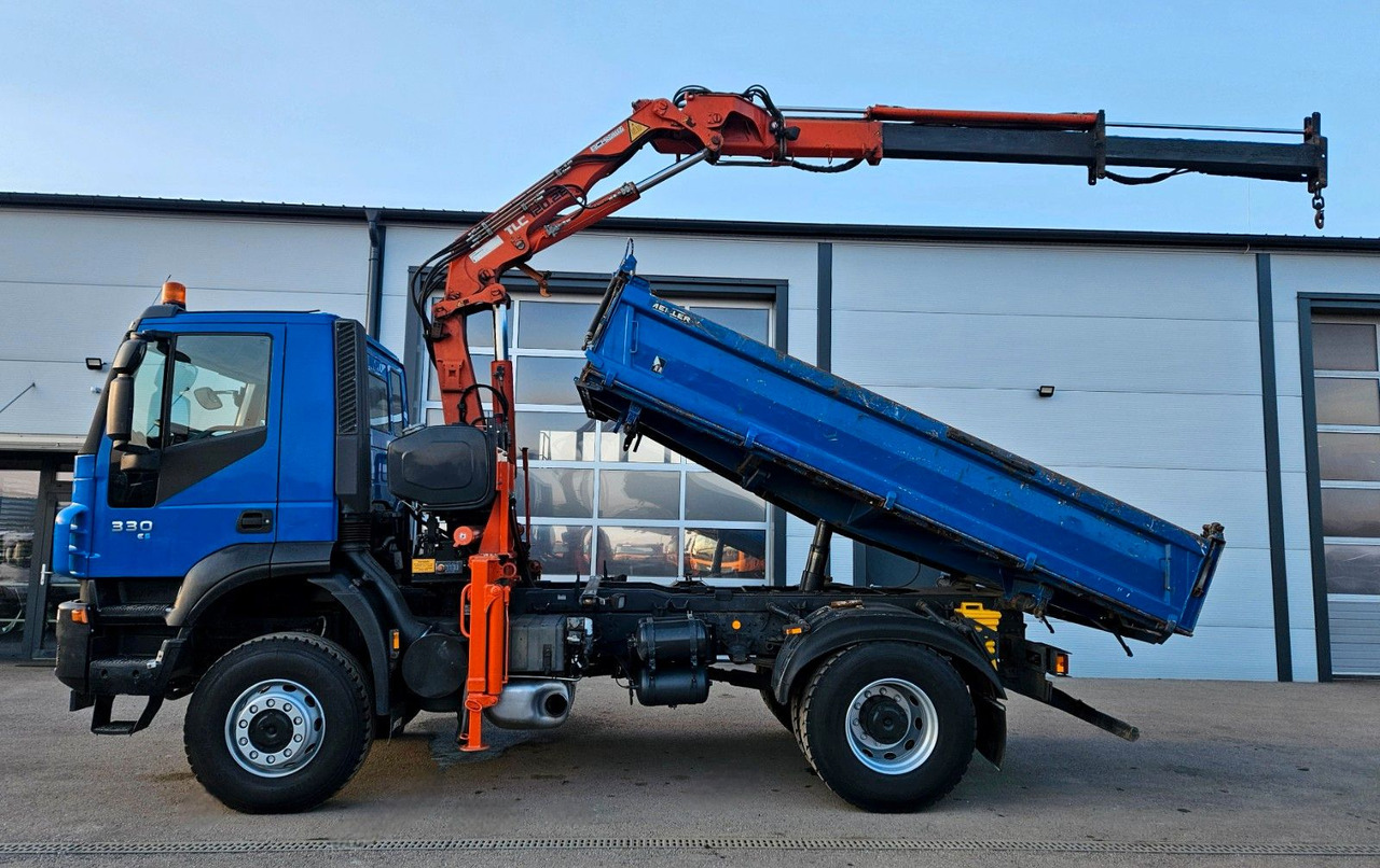 Iveco Trakker 190T33 4x4 Euro5 Kran Atlas 120.2E Funk - Tovornjak prekucnik, Tovornjak z dvigalom: slika 4 Iveco Trakker 190T33 4x4 Euro5 Kran Atlas 120.2E Funk - Tovornjak prekucnik, Tovornjak z dvigalom: slika 4