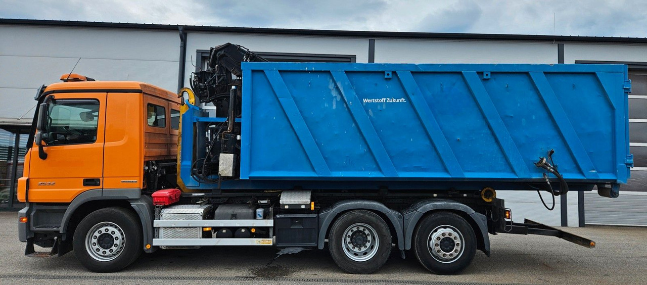 Kotalni prekucni tovornjak, Tovornjak z dvigalom Kranmulde Jonsered 990 Kran Container: slika 6