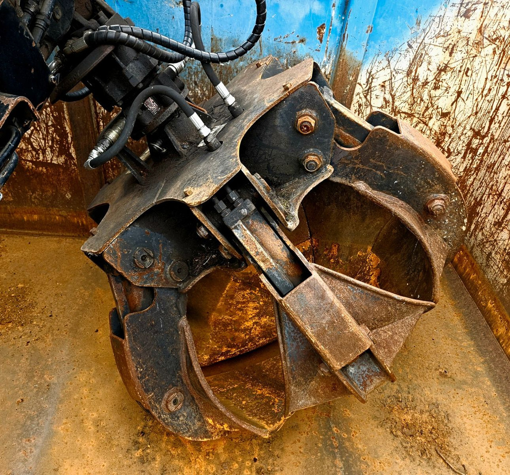 Kotalni prekucni tovornjak, Tovornjak z dvigalom Kranmulde Jonsered 990 Kran Container: slika 9