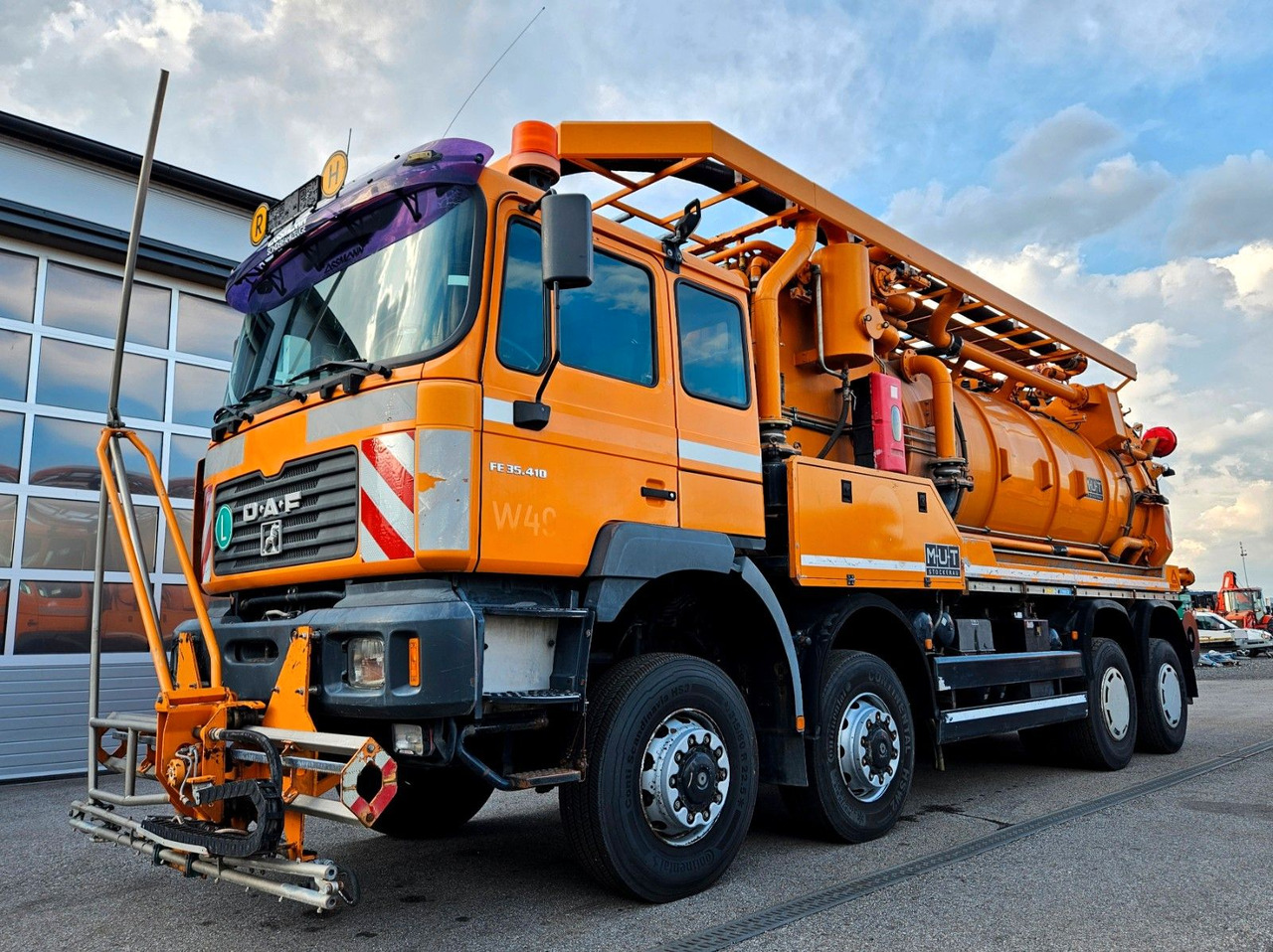 MAN FE35.410 8x6 Assmann Kanalspüler V2A Recycling - Vakuumski tovornjak: slika 1 MAN FE35.410 8x6 Assmann Kanalspüler V2A Recycling - Vakuumski tovornjak: slika 1