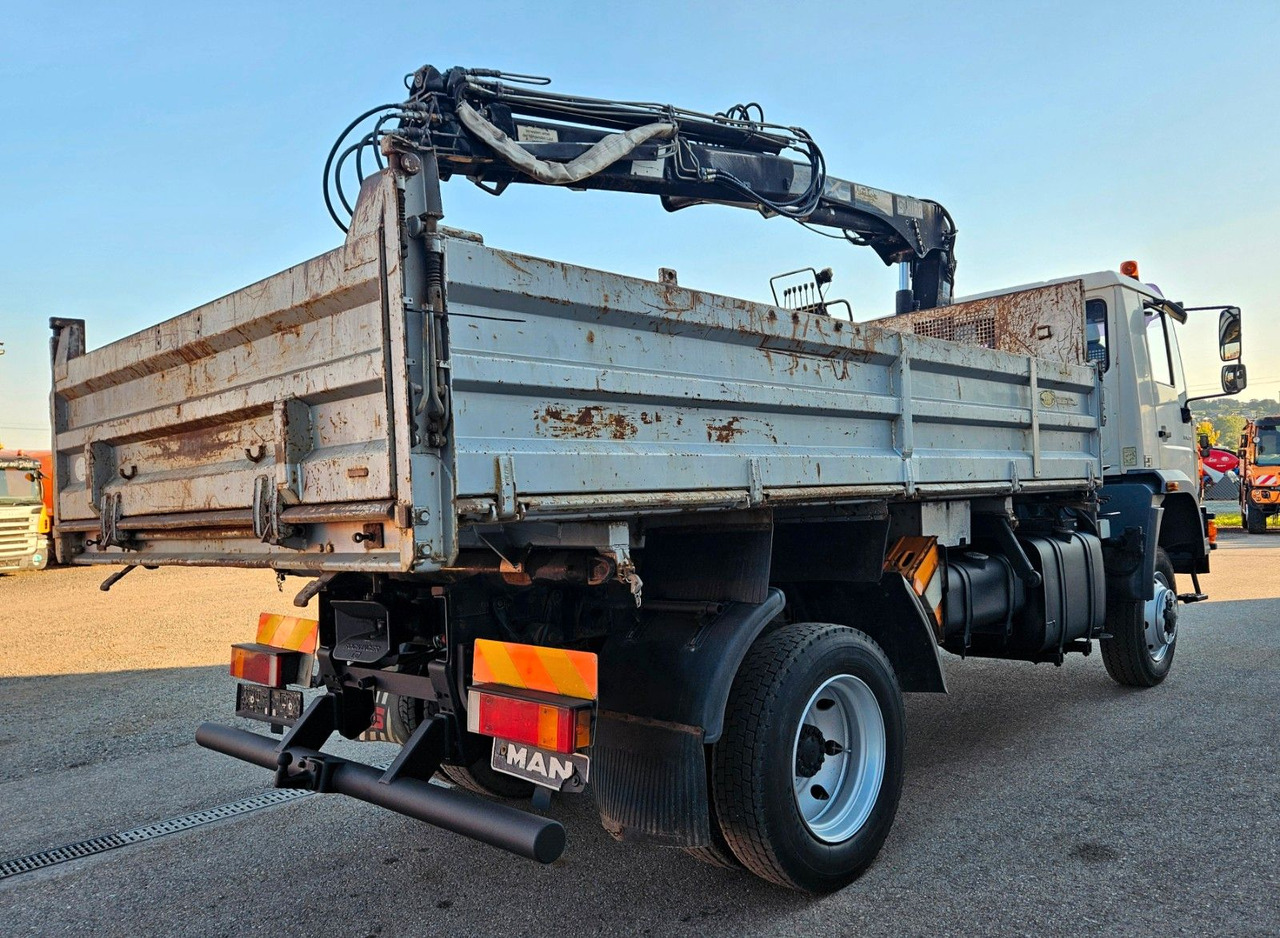 MAN LE 14.250 4x4 HIAB 077BS-2 Kran Greifer - Tovornjak prekucnik, Tovornjak z dvigalom: slika 3 MAN LE 14.250 4x4 HIAB 077BS-2 Kran Greifer - Tovornjak prekucnik, Tovornjak z dvigalom: slika 3