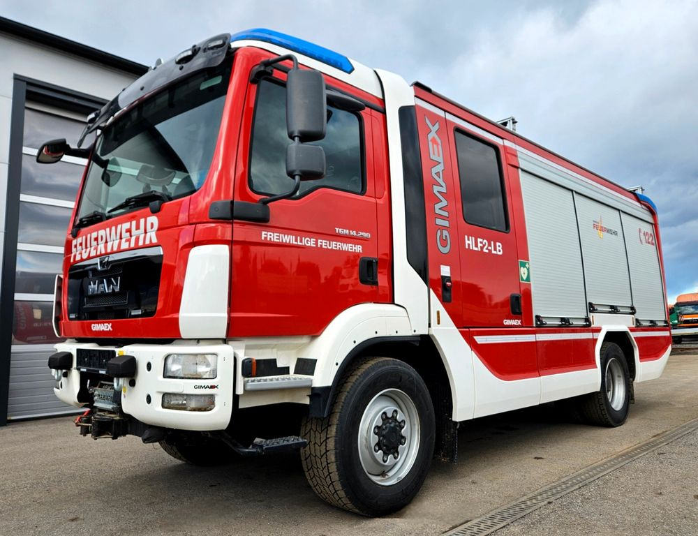MAN TGM 13.290 4x4 BL Feuerwehr HLF2-LB Gimaex - Gasilsko vozilo: slika 1 MAN TGM 13.290 4x4 BL Feuerwehr HLF2-LB Gimaex - Gasilsko vozilo: slika 1