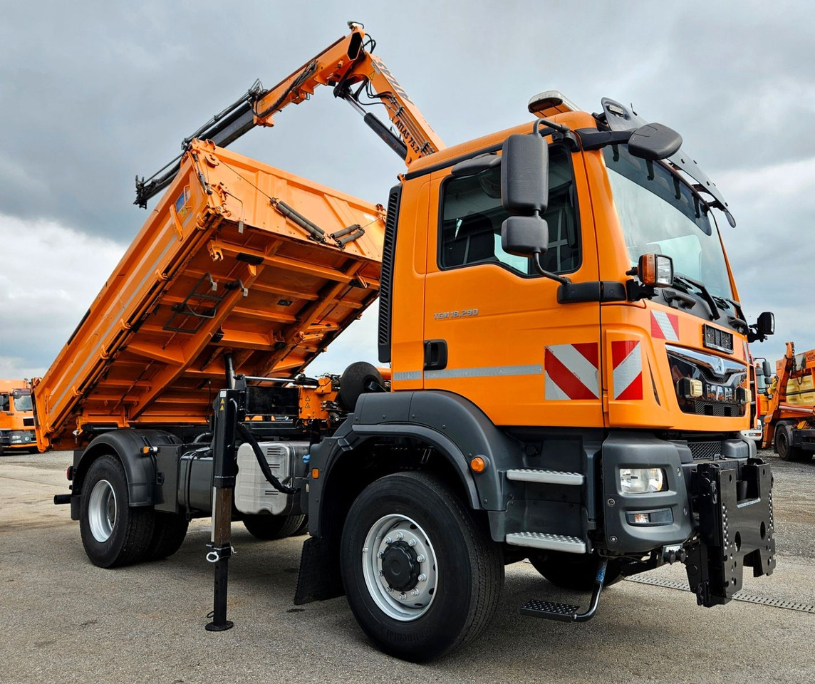 MAN TGM 18.290 4x4 Atlas 75.2 Kran Funk Euro6 - Tovornjak prekucnik, Tovornjak z dvigalom: slika 1 MAN TGM 18.290 4x4 Atlas 75.2 Kran Funk Euro6 - Tovornjak prekucnik, Tovornjak z dvigalom: slika 1