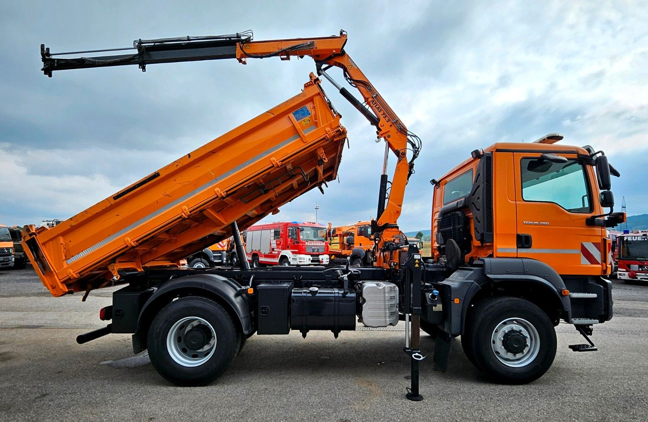 MAN TGM 18.290 4x4 Atlas 75.2 Kran Funk Euro6 - Tovornjak prekucnik, Tovornjak z dvigalom: slika 2 MAN TGM 18.290 4x4 Atlas 75.2 Kran Funk Euro6 - Tovornjak prekucnik, Tovornjak z dvigalom: slika 2