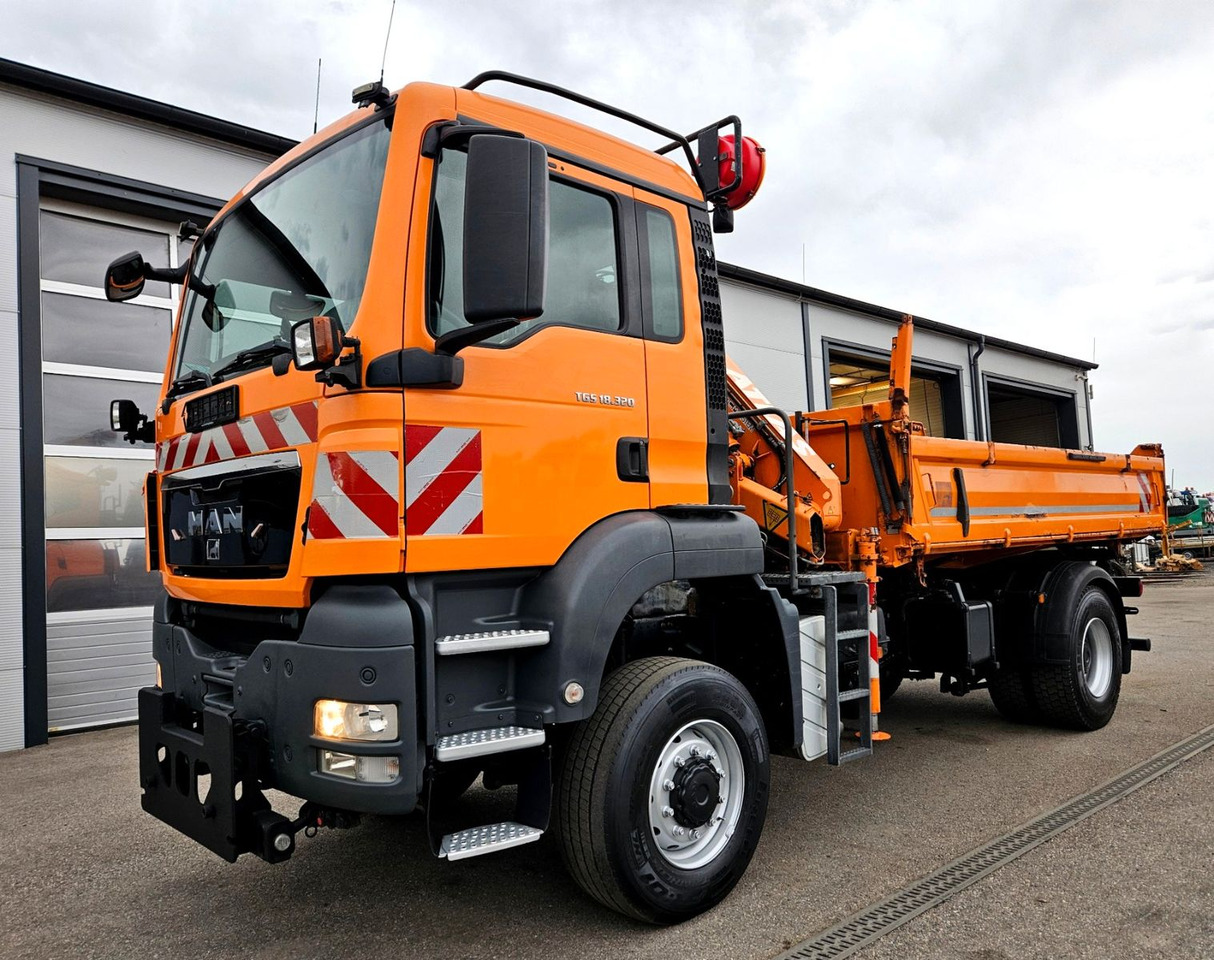 MAN TGS 18.320 4x4 BL Atlas 65.2 Kran Euro5 - Tovornjak prekucnik, Tovornjak z dvigalom: slika 1 MAN TGS 18.320 4x4 BL Atlas 65.2 Kran Euro5 - Tovornjak prekucnik, Tovornjak z dvigalom: slika 1