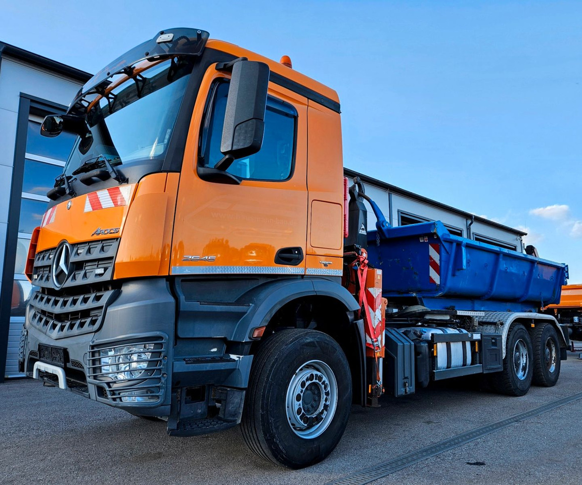 Mercedes-Benz AROCS 2645 6x4 Kran Atlas 240.2E A4 - Kotalni prekucni tovornjak, Tovornjak z dvigalom: slika 1 Mercedes-Benz AROCS 2645 6x4 Kran Atlas 240.2E A4 - Kotalni prekucni tovornjak, Tovornjak z dvigalom: slika 1