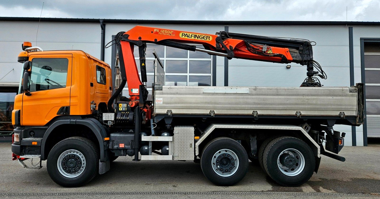 Scania P114 380 6x4-4 Palfinger PK12502 Kran Funk - Tovornjak prekucnik, Tovornjak z dvigalom: slika 4 Scania P114 380 6x4-4 Palfinger PK12502 Kran Funk - Tovornjak prekucnik, Tovornjak z dvigalom: slika 4