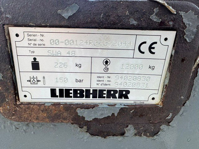 Liebherr Likufix SWA48 - Hitra spojka: slika 4 Liebherr Likufix SWA48 - Hitra spojka: slika 4
