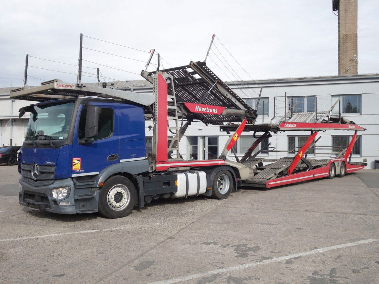 Mercedes-Benz Actros 1843 mit Euro Lohr, Retarder, VDI Certifi - Tovornjak avtotransporter: slika 2 Mercedes-Benz Actros 1843 mit Euro Lohr, Retarder, VDI Certifi - Tovornjak avtotransporter: slika 2