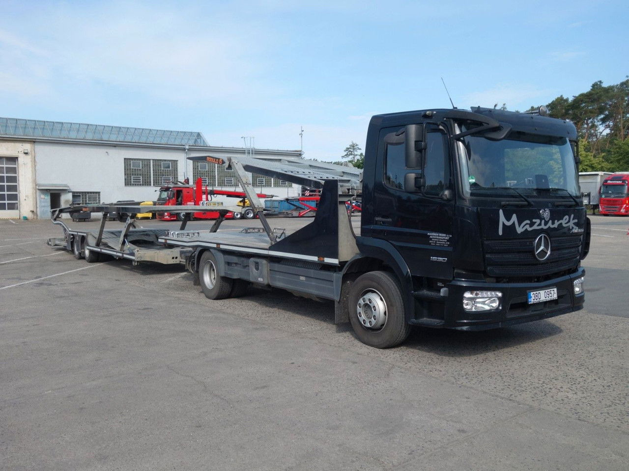 Mercedes-Benz Atego 1530 mit Anhänger für 7 PKW - Tovornjak avtotransporter: slika 2 Mercedes-Benz Atego 1530 mit Anhänger für 7 PKW - Tovornjak avtotransporter: slika 2