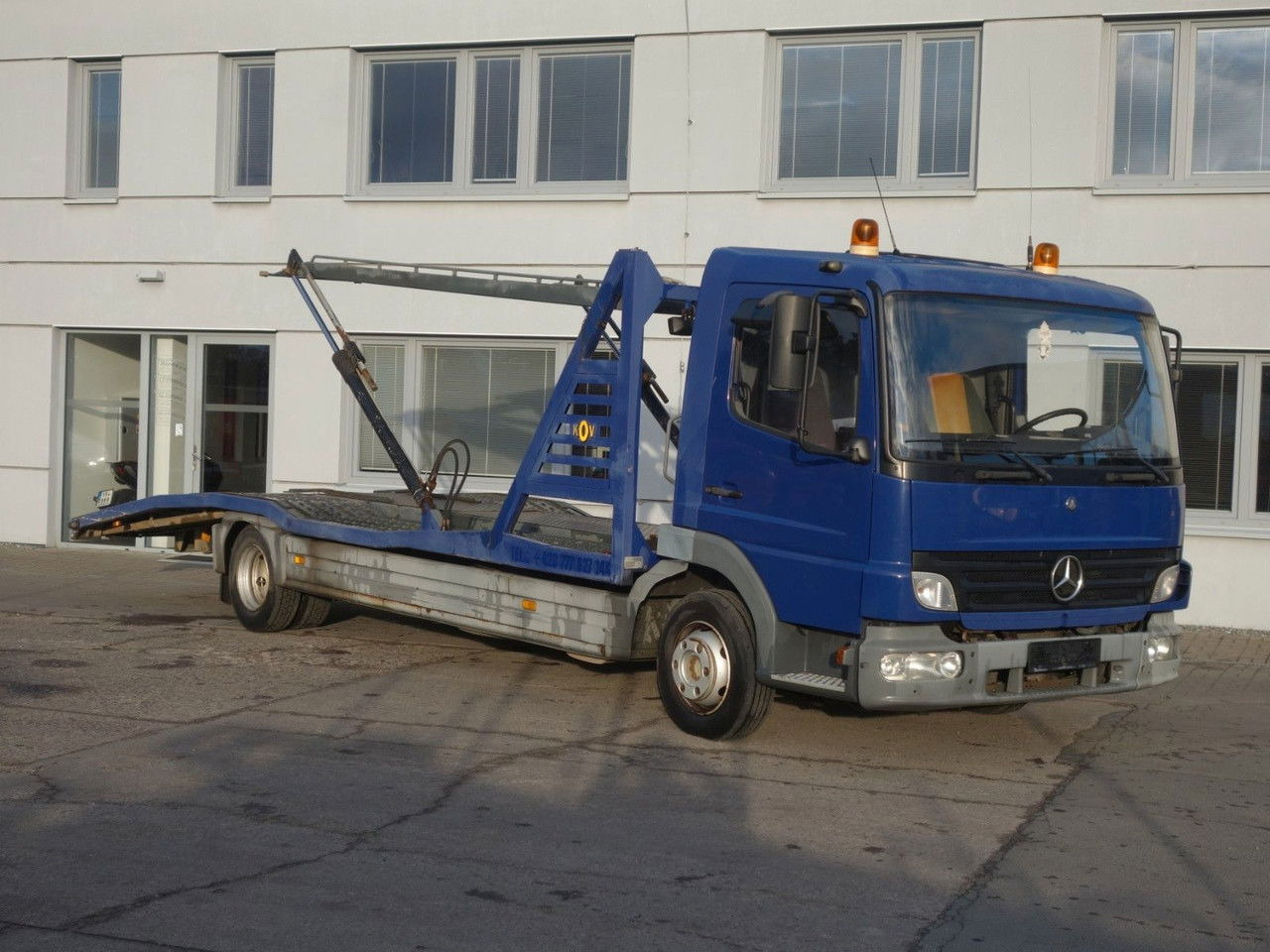Mercedes-Benz Atego 815 für 2 PKW - Tovornjak avtotransporter: slika 1 Mercedes-Benz Atego 815 für 2 PKW - Tovornjak avtotransporter: slika 1