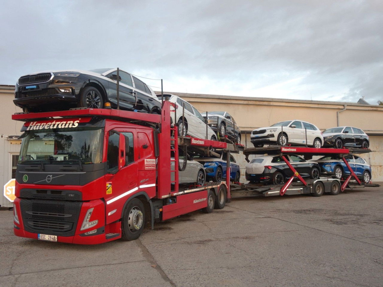Volvo FM 13 460 6x2 Kässbohrer Metago - Supertrans - Tovornjak avtotransporter: slika 2 Volvo FM 13 460 6x2 Kässbohrer Metago - Supertrans - Tovornjak avtotransporter: slika 2