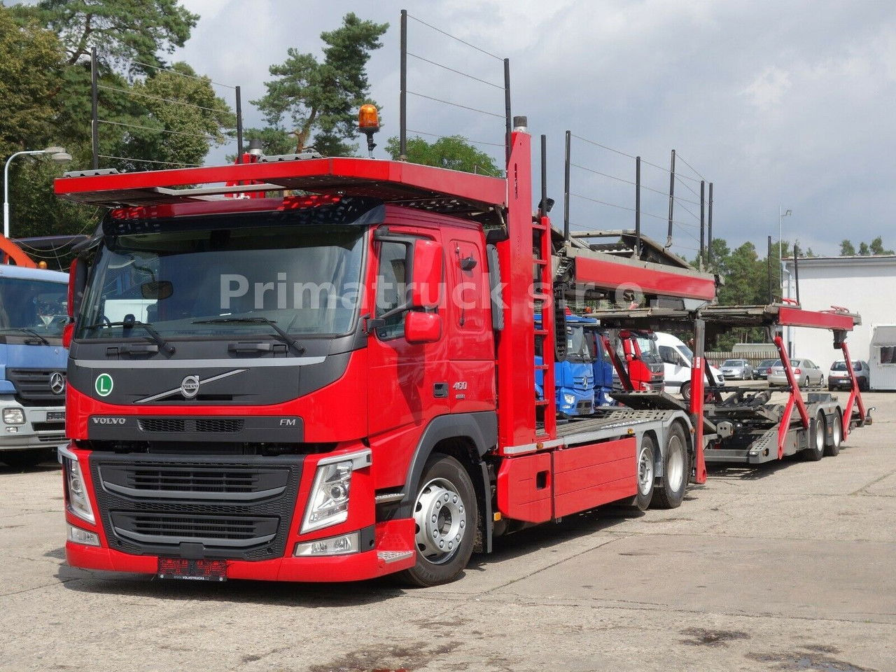 Volvo FM 460 6x2 Kassbohrer Metago/Supertrans - Tovornjak avtotransporter: slika 1 Volvo FM 460 6x2 Kassbohrer Metago/Supertrans - Tovornjak avtotransporter: slika 1