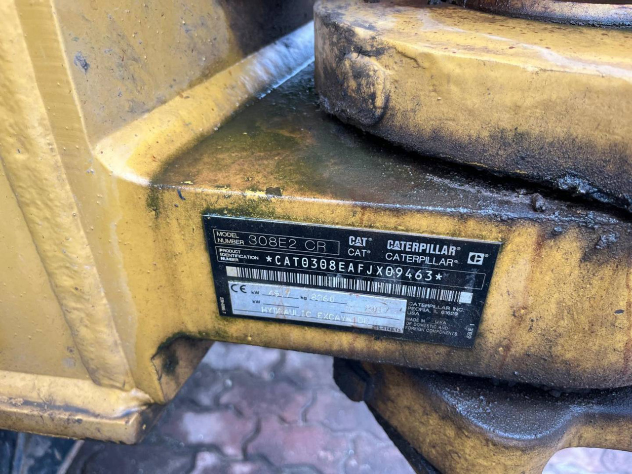 Bager goseničar CAT 308E2CRSB: slika 6