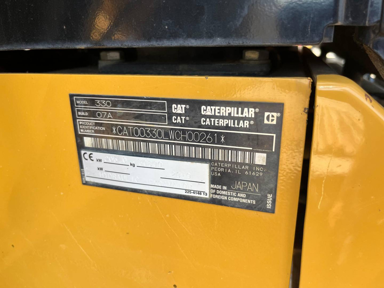 CAT 330-07 - Bager goseničar: slika 5 CAT 330-07 - Bager goseničar: slika 5