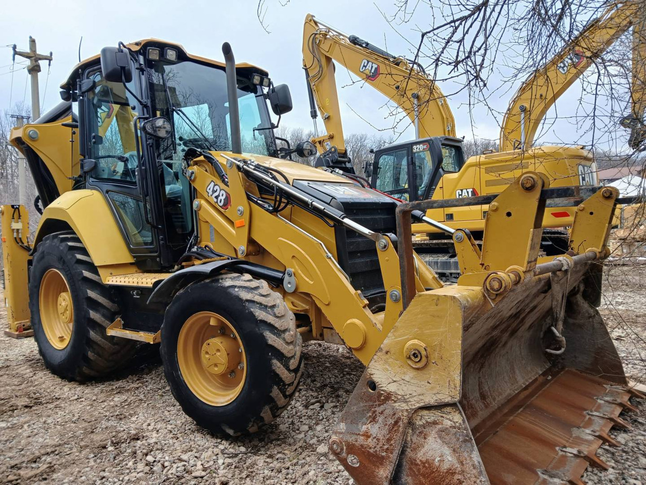 CAT 428-07 - Bager nakladalec: slika 2 CAT 428-07 - Bager nakladalec: slika 2
