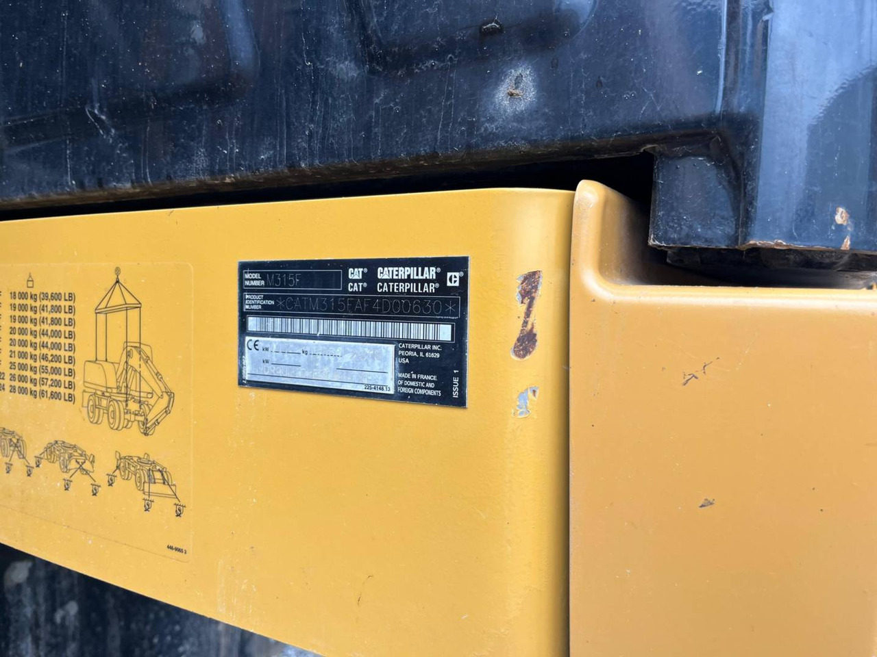 CAT M315F - Bager na kolesih: slika 5 CAT M315F - Bager na kolesih: slika 5