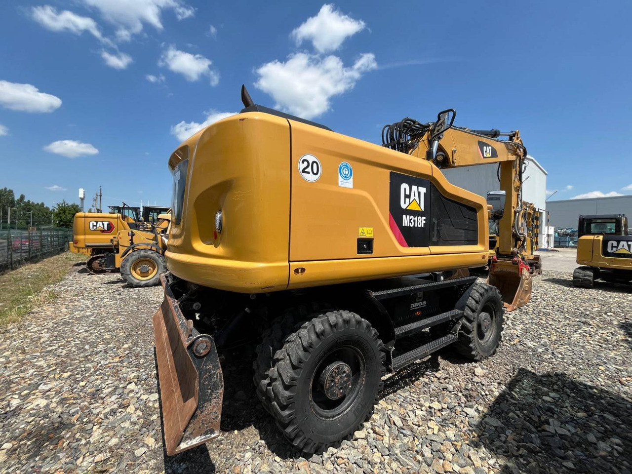 CAT M318F - Bager na kolesih: slika 3 CAT M318F - Bager na kolesih: slika 3