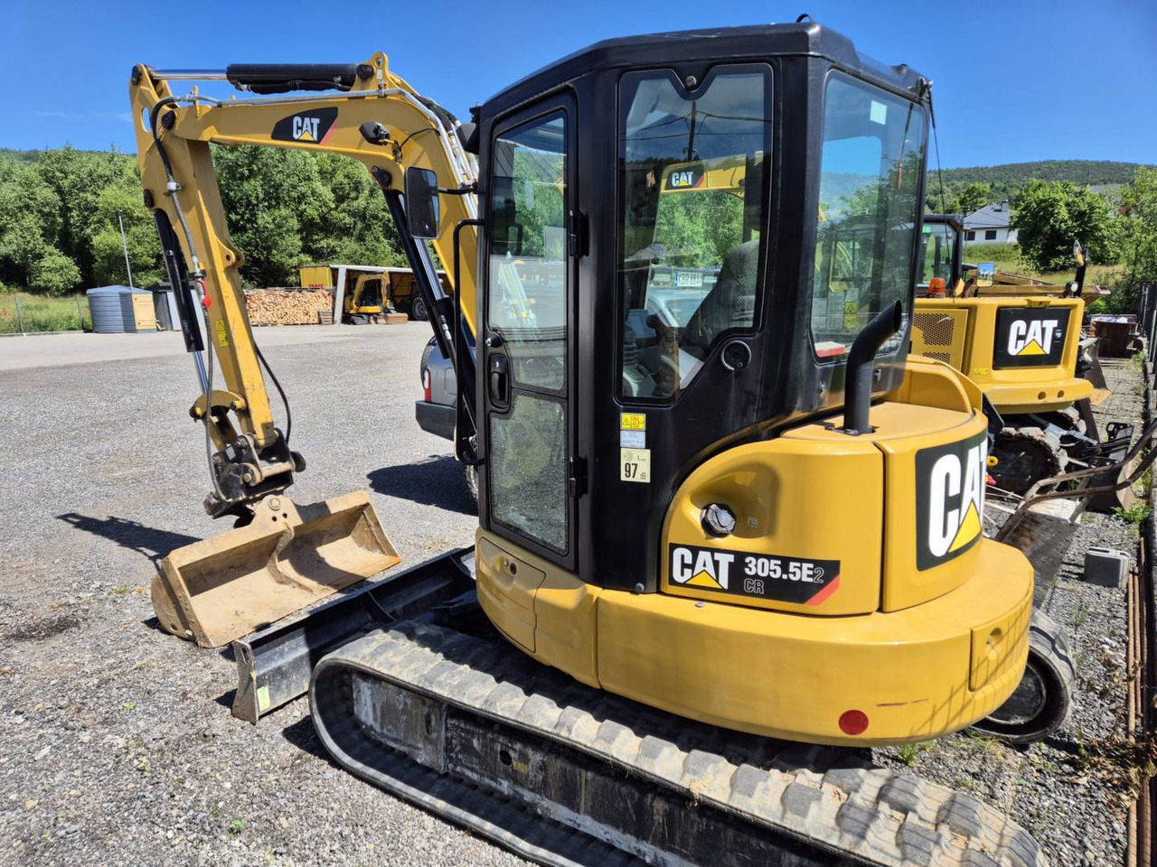 CAT 305.5E2CR - Bager goseničar: slika 4 CAT 305.5E2CR - Bager goseničar: slika 4