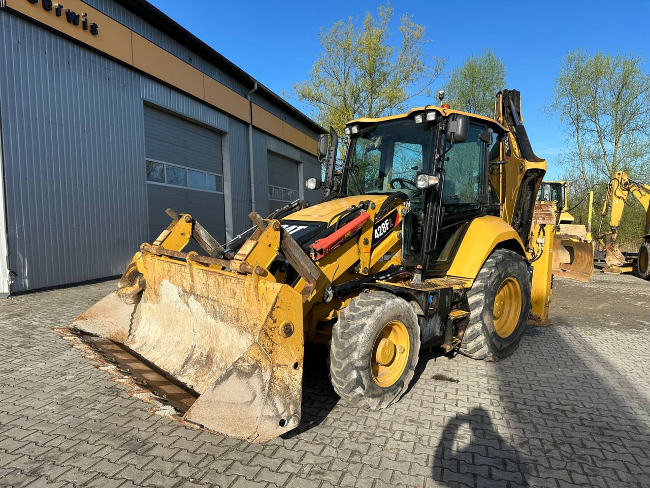 CAT 428F2 - Bager nakladalec: slika 1 CAT 428F2 - Bager nakladalec: slika 1