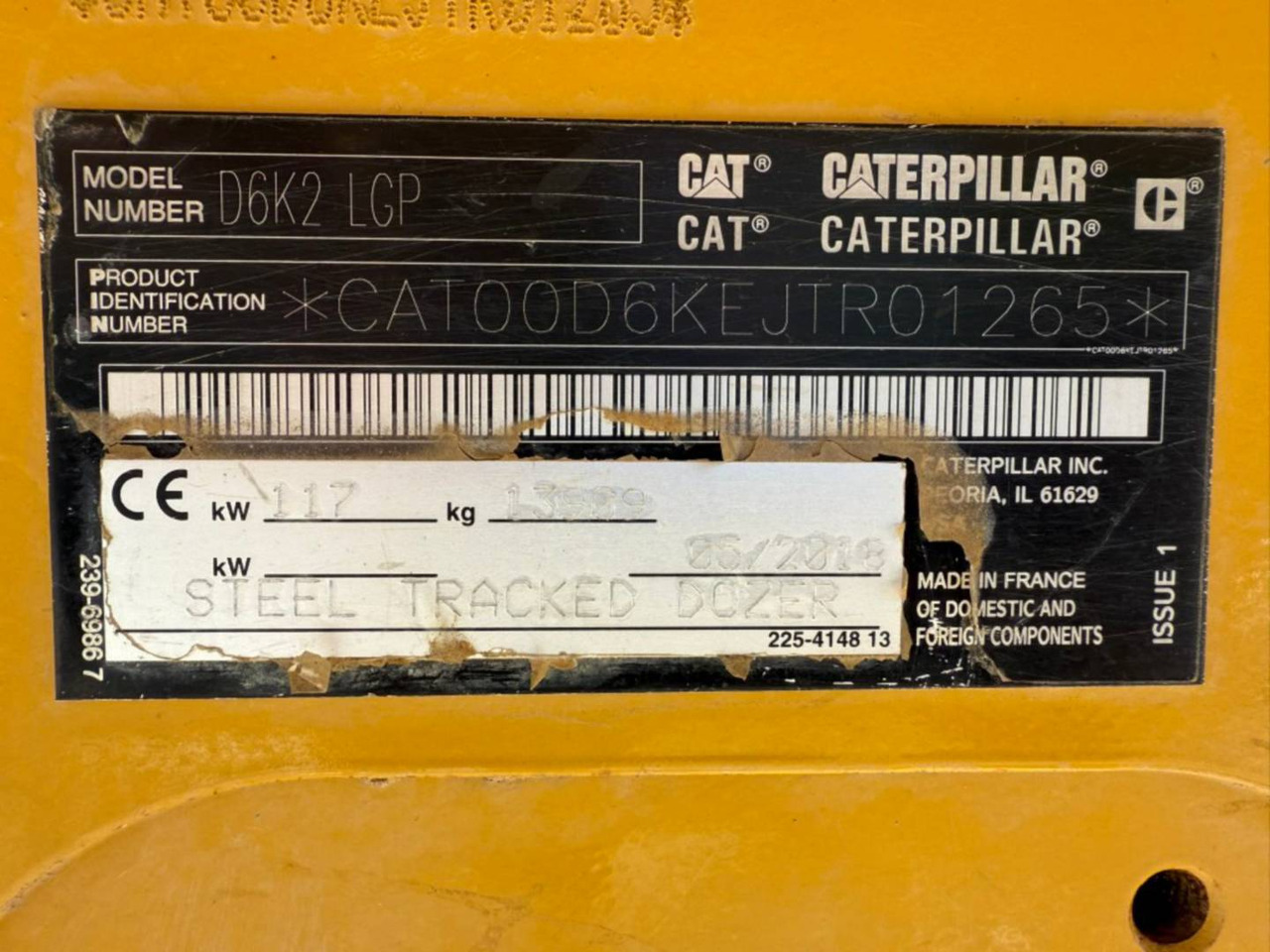 Buldožer CAT D6K2LGP: slika 6