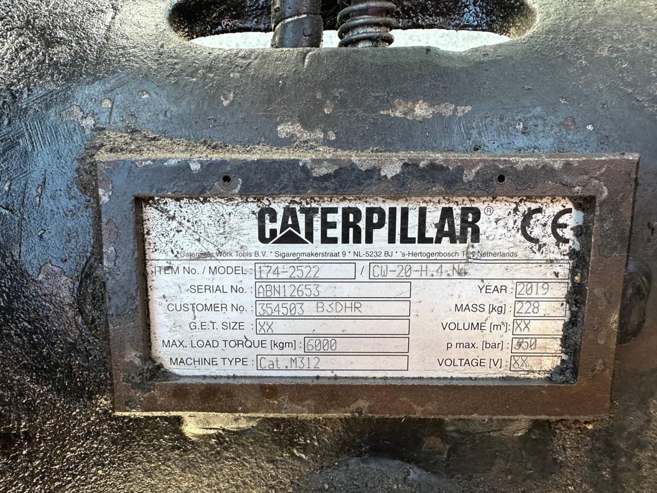 Kolesni nakladalec CAT M318F: slika 17