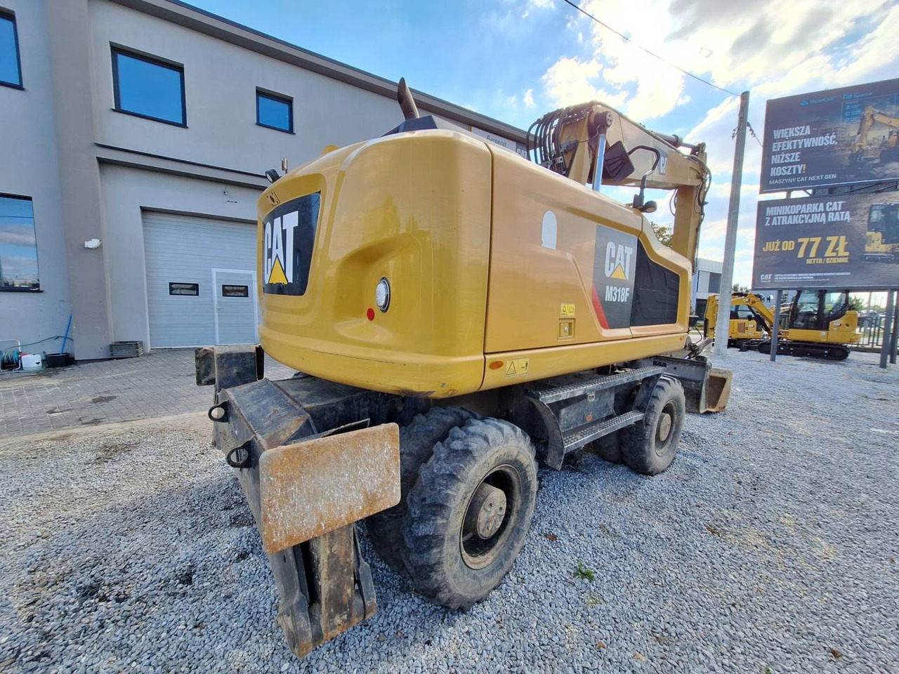 CAT M318F - Bager na kolesih: slika 3 CAT M318F - Bager na kolesih: slika 3