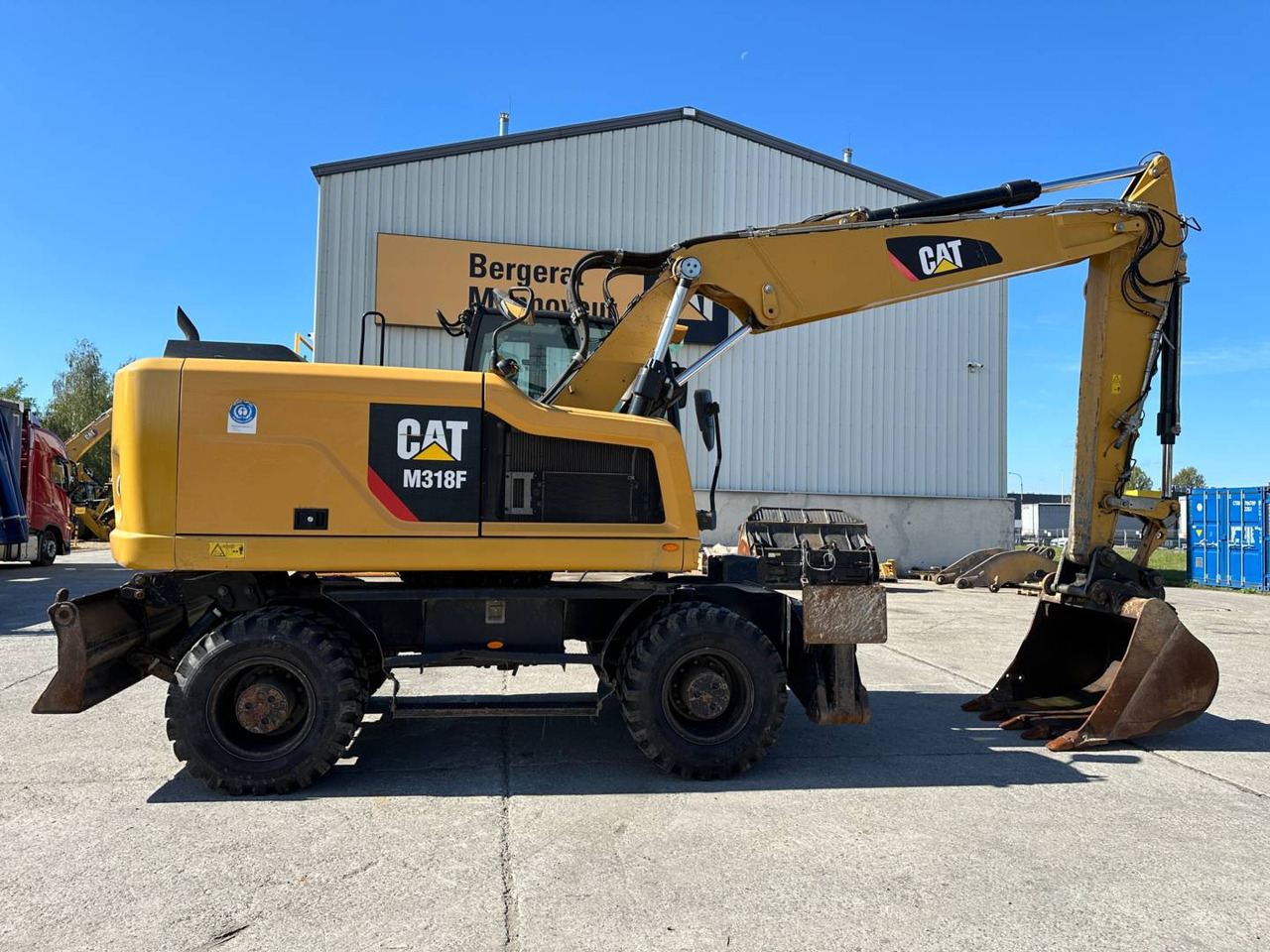 Kolesni nakladalec CAT M318F: slika 14