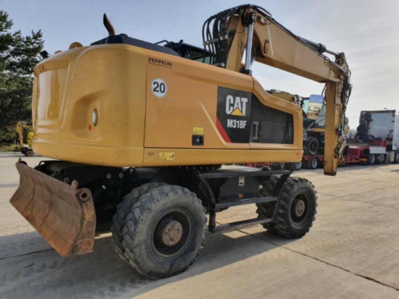 CAT M318F - Bager na kolesih: slika 3 CAT M318F - Bager na kolesih: slika 3