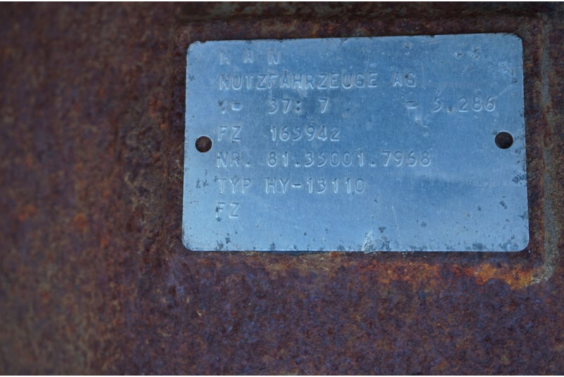 MAN HY-13110-00 37/7 - Zadnja os za Tovornjak: slika 3 MAN HY-13110-00 37/7 - Zadnja os za Tovornjak: slika 3
