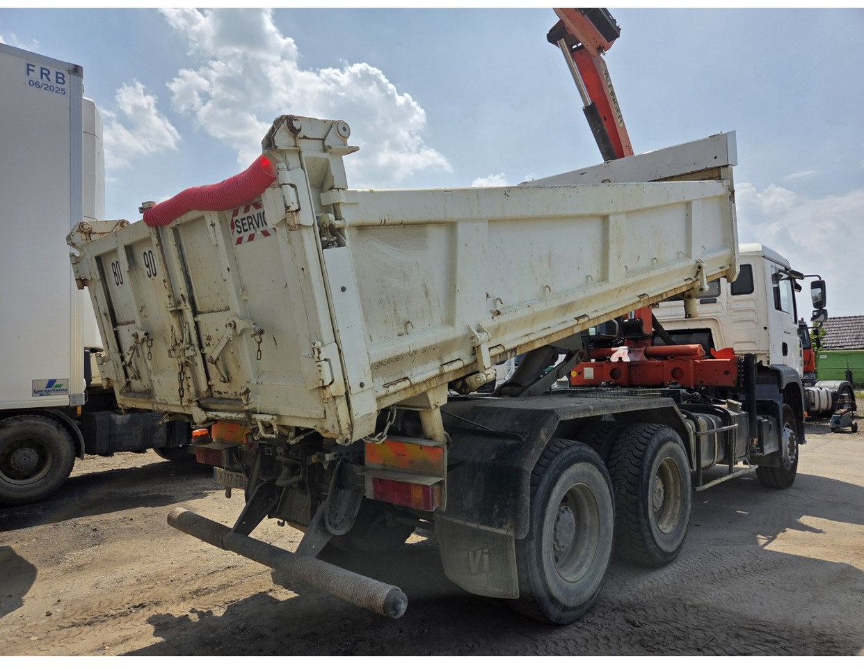 MAN TGA 26.350 6X4 BORDMATIC TIPPER CRANE PALFINGER PK15500 - Tovornjak prekucnik, Tovornjak z dvigalom: slika 2 MAN TGA 26.350 6X4 BORDMATIC TIPPER CRANE PALFINGER PK15500 - Tovornjak prekucnik, Tovornjak z dvigalom: slika 2
