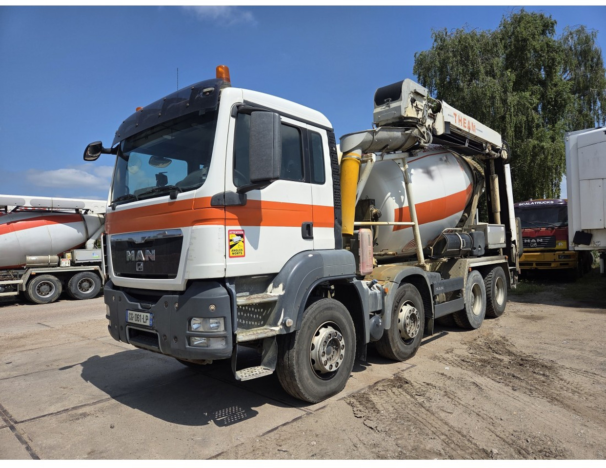 MAN TGS 35.400 8X4 Concrete Mixer Stetter 9m3 Steelsuspension - Avtomešalec: slika 1 MAN TGS 35.400 8X4 Concrete Mixer Stetter 9m3 Steelsuspension - Avtomešalec: slika 1