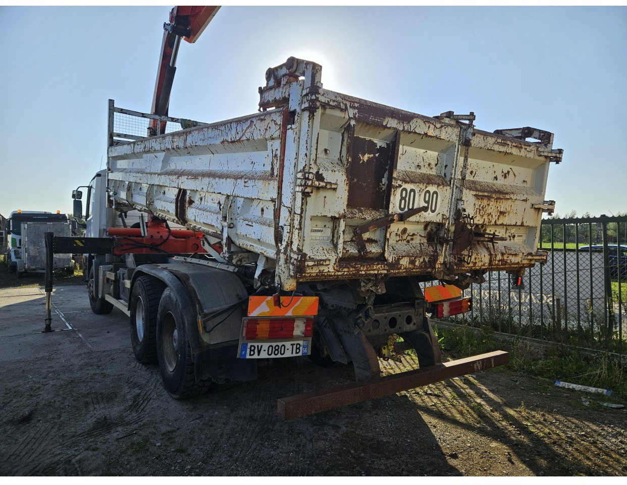 MERCEDES ACTROS 2636 6X4 TIPPER CRANE 15002 EPS - Tovornjak prekucnik, Tovornjak z dvigalom: slika 2 MERCEDES ACTROS 2636 6X4 TIPPER CRANE 15002 EPS - Tovornjak prekucnik, Tovornjak z dvigalom: slika 2