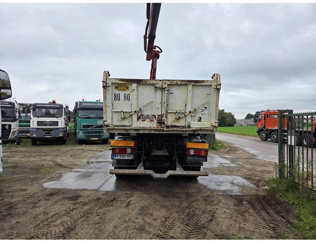 MERCEDESA CTROS 3341 6X4 TIPPER CRANE FASSI F105 - Tovornjak prekucnik, Tovornjak z dvigalom: slika 4 MERCEDESA CTROS 3341 6X4 TIPPER CRANE FASSI F105 - Tovornjak prekucnik, Tovornjak z dvigalom: slika 4