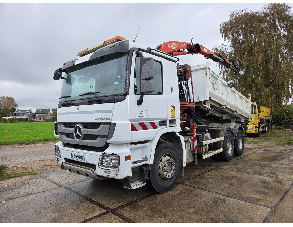 MERCEDESA CTROS 3341 6X4 TIPPER CRANE FASSI F105 - Tovornjak prekucnik, Tovornjak z dvigalom: slika 1 MERCEDESA CTROS 3341 6X4 TIPPER CRANE FASSI F105 - Tovornjak prekucnik, Tovornjak z dvigalom: slika 1