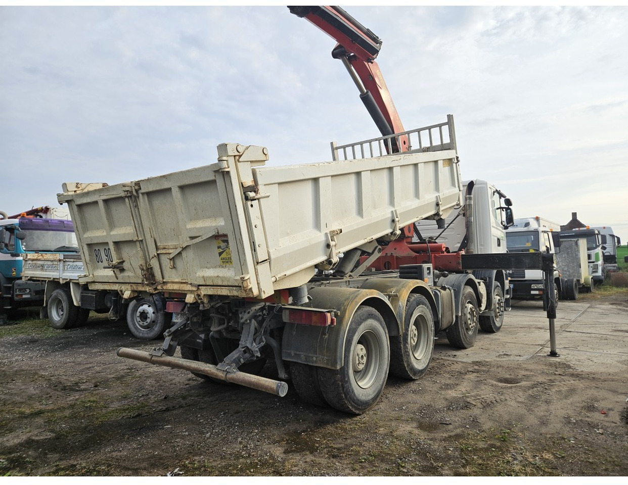 Scania R420 8x4 Tipper Crane Palfinger 23500 - Tovornjak prekucnik, Tovornjak z dvigalom: slika 2 Scania R420 8x4 Tipper Crane Palfinger 23500 - Tovornjak prekucnik, Tovornjak z dvigalom: slika 2