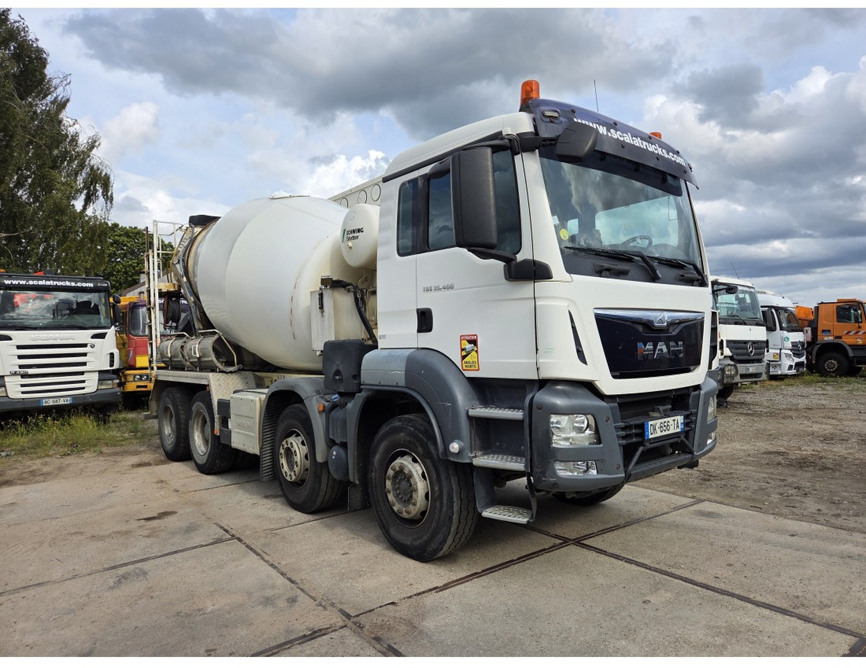 TGS 35.400 8X4 Concrete Mixer Stetter Euro 6 Steelsuspension - Avtomešalec: slika 5 TGS 35.400 8X4 Concrete Mixer Stetter Euro 6 Steelsuspension - Avtomešalec: slika 5