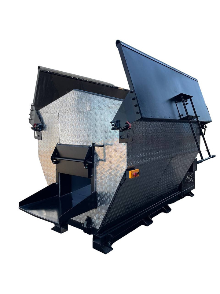 TICAB Asphalt Hot Box from the Manufacturer for 2,8 t, termiskais bunkurs asfaltam HB-2 - Stroj za asfalterska dela: slika 2 TICAB Asphalt Hot Box from the Manufacturer for 2,8 t, termiskais bunkurs asfaltam HB-2 - Stroj za asfalterska dela: slika 2