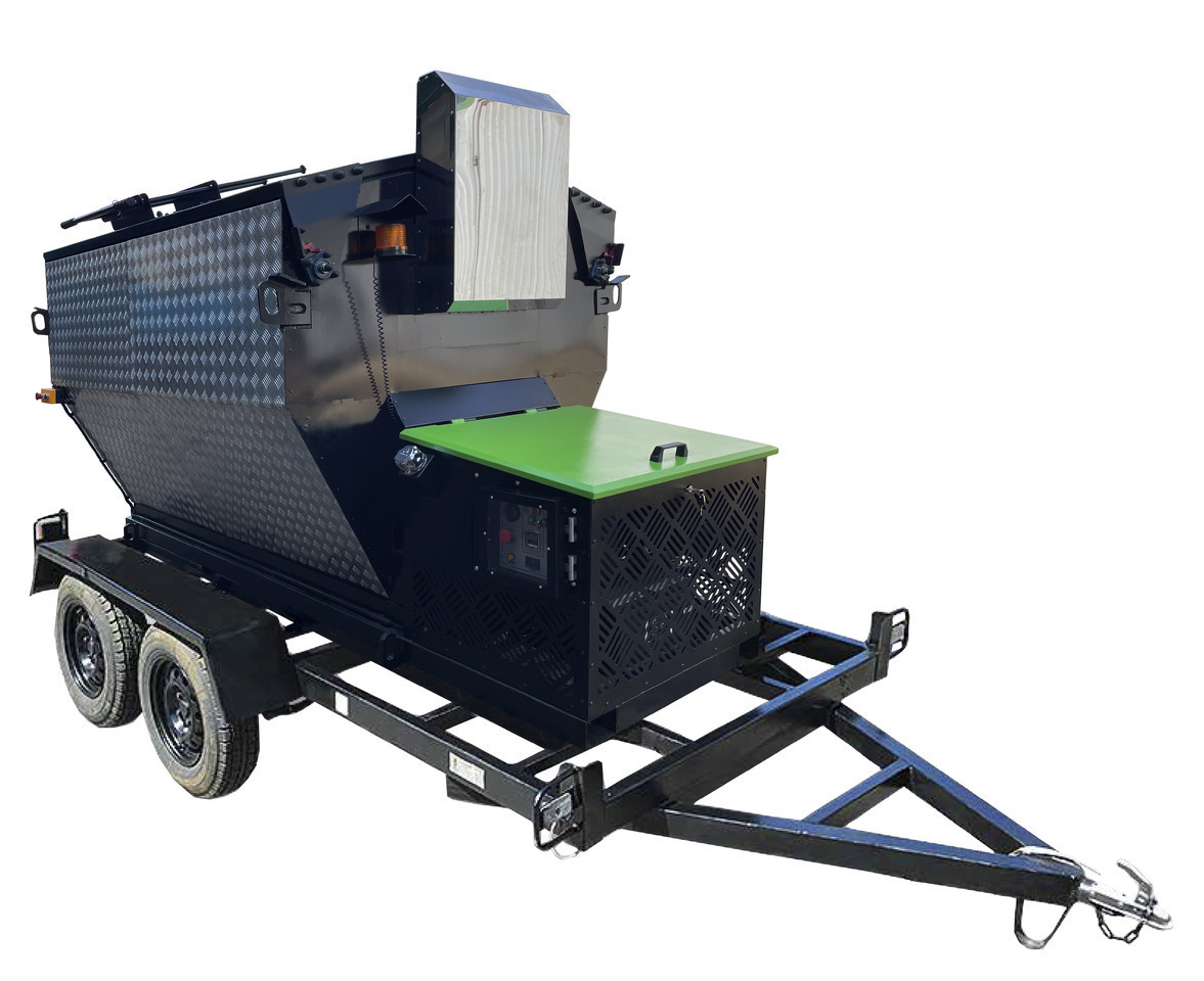 TICAB Asphalt Hot Box from the Manufacturer for 2,8 t, termiskais bunkurs asfaltam HB-2 - Stroj za asfalterska dela: slika 4 TICAB Asphalt Hot Box from the Manufacturer for 2,8 t, termiskais bunkurs asfaltam HB-2 - Stroj za asfalterska dela: slika 4