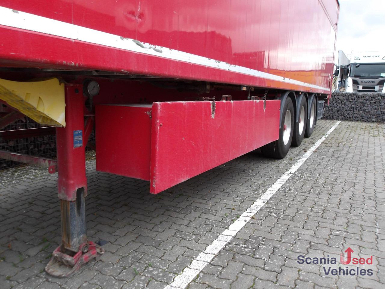 Tovorna pohodna polprikolica KEMPF SP 35/3 - SCHUBBODEN - BPW - ALCOA - seitl. TÜR: slika 12
