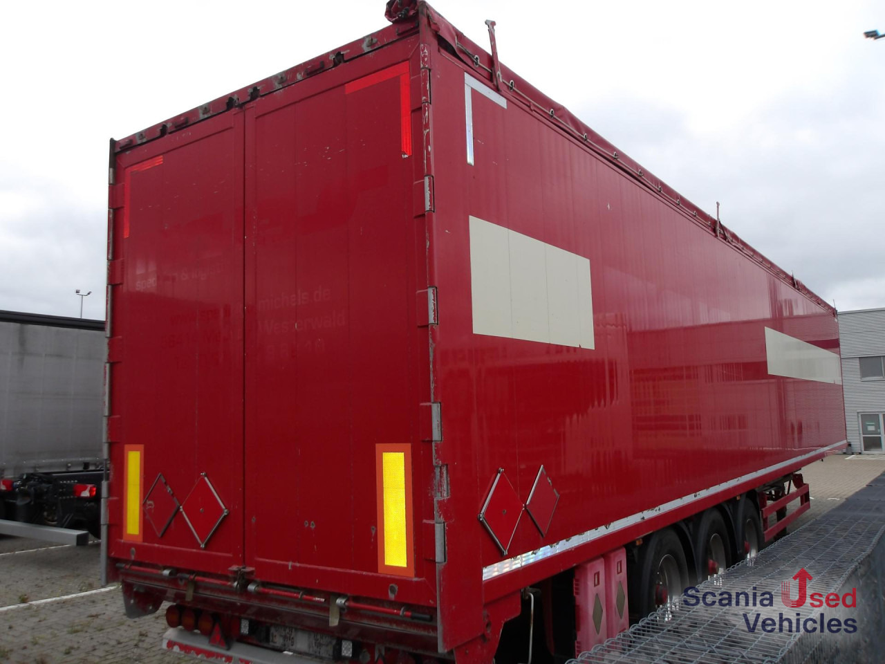 Tovorna pohodna polprikolica KEMPF SP 35/3 - SCHUBBODEN - BPW - ALCOA - seitl. TÜR: slika 9