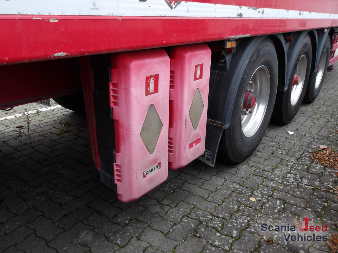 Tovorna pohodna polprikolica KEMPF SP 35/3 - SCHUBBODEN - BPW - ALCOA - seitl. TÜR: slika 15