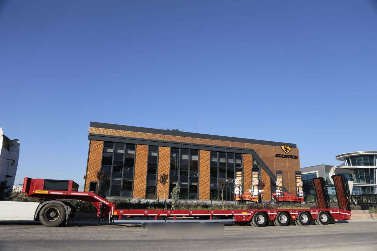 Scorpion Trailer NEW 4 AXLE LOWBED SEMI TRAILER (MANUFACTURER COMPANY) - Nizko noseča polprikolica: slika 1 Scorpion Trailer NEW 4 AXLE LOWBED SEMI TRAILER (MANUFACTURER COMPANY) - Nizko noseča polprikolica: slika 1