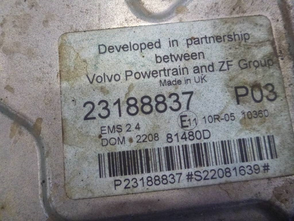Volvo Motor Styrenhet, 23188837 - Električni sistem za Tovornjak: slika 3 Volvo Motor Styrenhet, 23188837 - Električni sistem za Tovornjak: slika 3