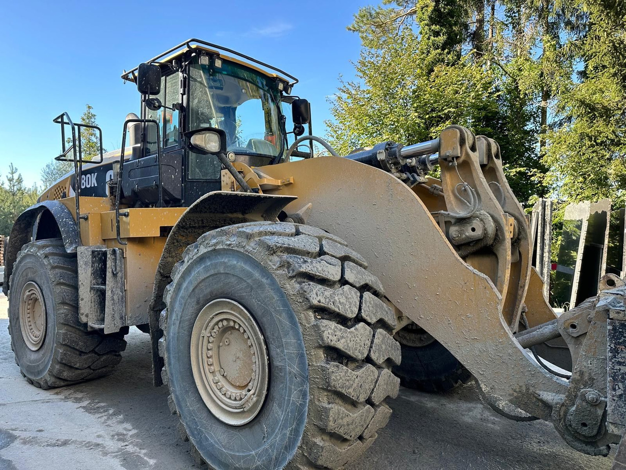 CAT 980K Block Handler,Bucket + forks,Schaufel+Gabel - Kolesni nakladalec: slika 5 CAT 980K Block Handler,Bucket + forks,Schaufel+Gabel - Kolesni nakladalec: slika 5
