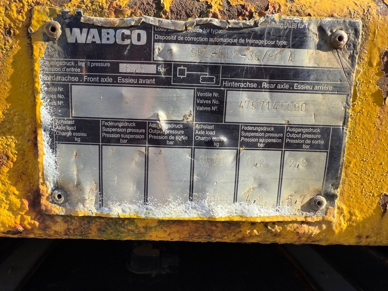 Goldhofer SPZ DL 3-36/80A, 56ton Goldhofer SPZ DL 3-36/80A, 56ton, 3m teleskop lizing Goldhofer SPZ DL 3-36/80A, 56ton Goldhofer SPZ DL 3-36/80A, 56ton, 3m teleskop: slika 15
