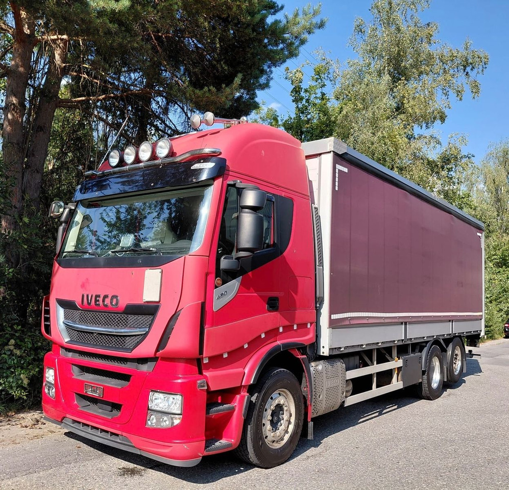 Iveco 260S42 Stralis, 6x2, Retarder, Euro 6, 7.80m box - Tovornjak s ponjavo: slika 3 Iveco 260S42 Stralis, 6x2, Retarder, Euro 6, 7.80m box - Tovornjak s ponjavo: slika 3